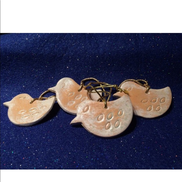 Handmade Christmas ornaments handmade set of 4 - Picture 4 of 5